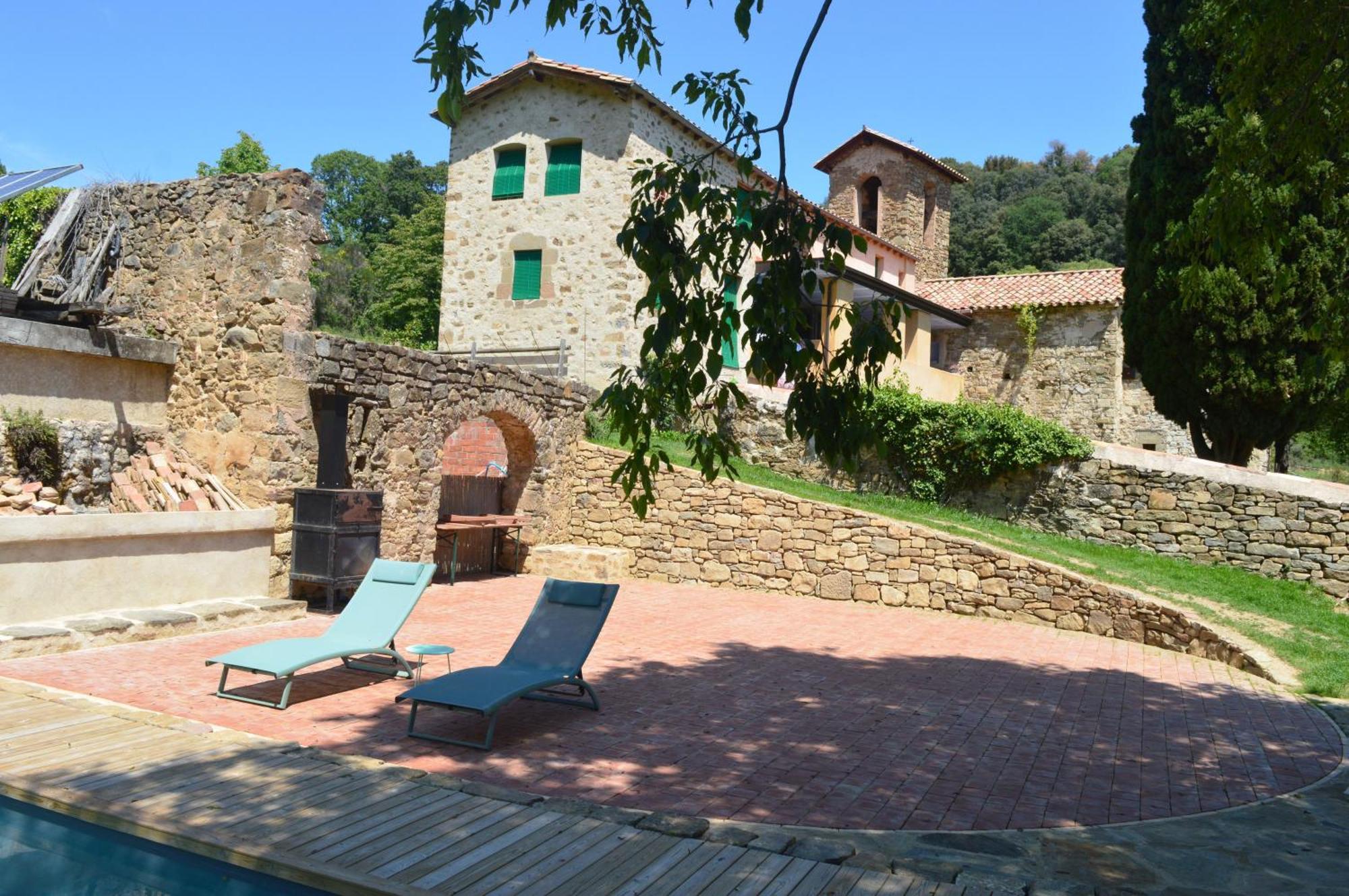 Вілла Rectoria De Castellar Ла-Валь-де-Біанья Екстер'єр фото